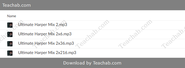 Ultimate Harper Mix 2 - free download