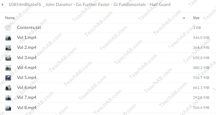 Half Guard: BJJ Fundamentals - Go Further Faster By John Danaher - free download