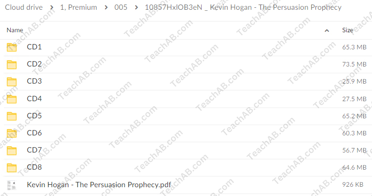 The Persuasion Prophecy By Kevin Hogan - free download