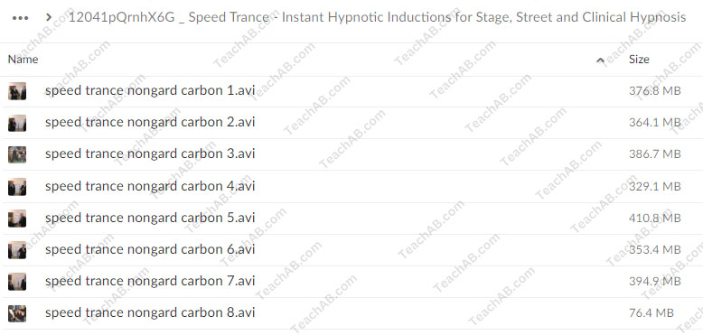 Instant Hypnotic Inductions for Stage, Street and Clinical Hypnosis By Speed Trance - free download