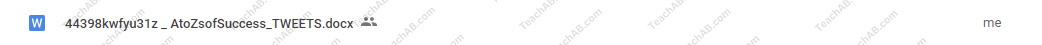 The A to Z s of Success - Tweets By Ready2Go Marketing Solutions - free download