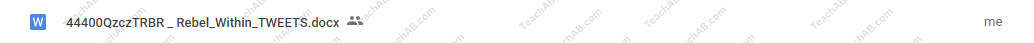 The Rebel Within - Tweets By Ready2Go Marketing Solutions - free download