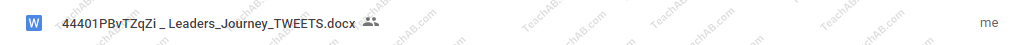 The Leaders Journey - Tweets By Ready2Go Marketing Solutions - free download