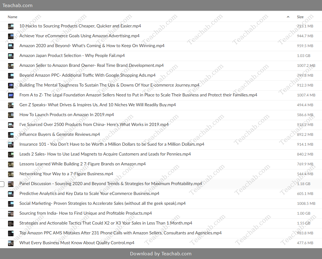Global Sources Summit April 2019 - free download
